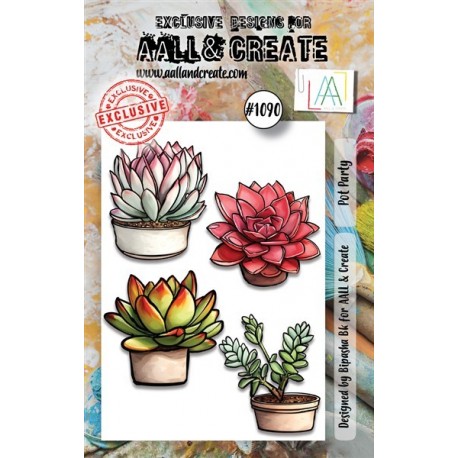 AALL & Create Stamp Set A7 1090 Pot Party