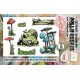 AALL & Create Stamp Set A7 1098 Forest Accoutrements