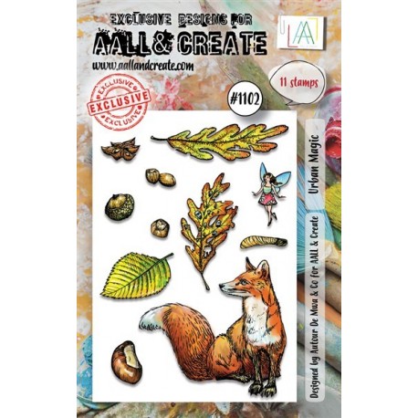 AALL & Create Stamp Set A7 1102 Urban Magic