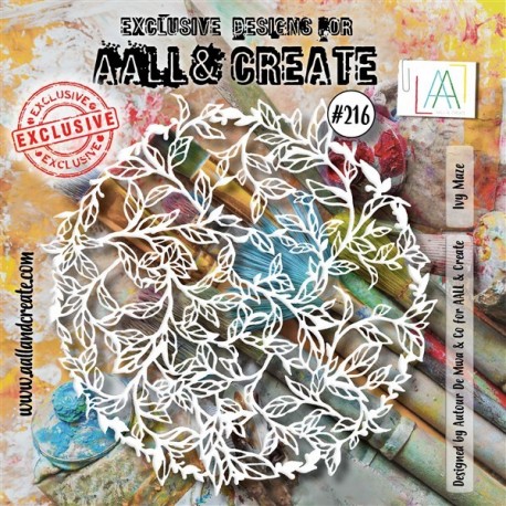 AALL & Create Stencil 216 Ivy Maze