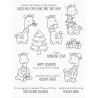 My Favorite Things Extra Long Holiday Wishes Clear Stamps