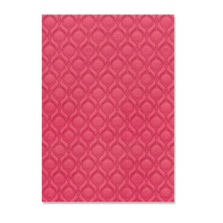 3D Textured Impressions A5 Embossing Folder - Ornate Repeat 666507