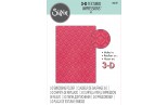 3D Textured Impressions A5 Embossing Folder - Ornate Repeat 666507