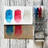 Tim Holtz Distress Crayon Pearl Holiday Set 5