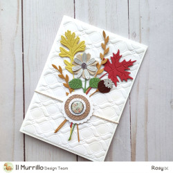 3D Textured Impressions A5 Embossing Folder - Ornate Repeat 666507