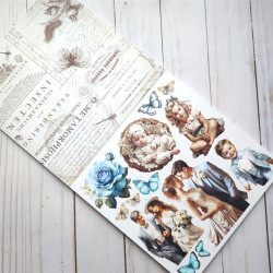 LemonCraft Dear Diary Forget-Me-Not Elements Paper Pad 20x20cm