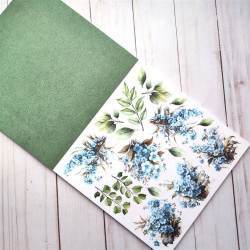 LemonCraft Dear Diary Forget-Me-Not Elements Paper Pad 20x20cm
