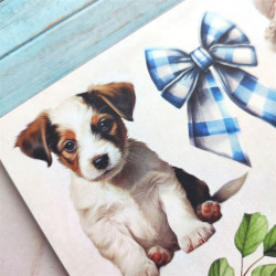 LemonCraft Dear Diary Forget-Me-Not Elements Paper Pad 20x20cm