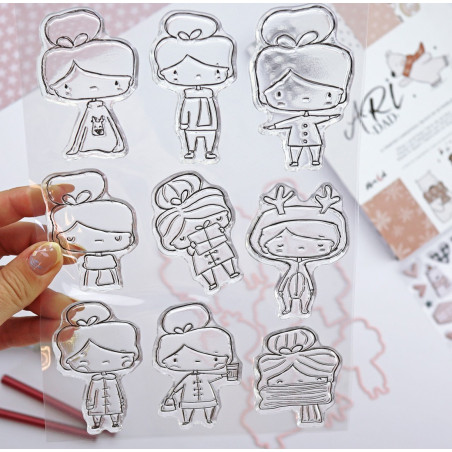 Alua Cid Familia Ari Clear Stamp
