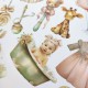Alchemy of Art Hello Baby GIRL Extras to Cut 15x30,5cm
