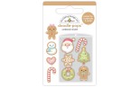 Doodlebug Design Christmas Cookies Doodle-Pops 3D Stickers