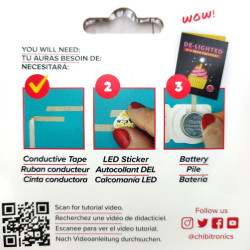 We R Chibitronics Conductive Fabric Tape 40ft