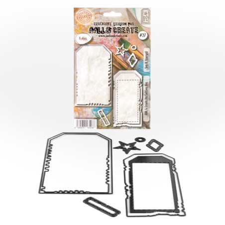 Aall&Create Cutting Dies Tag It Yourself 27