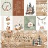 Florileges Kit Carte HISTOIRES D'HIVER 30x30cm