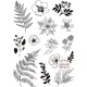 Florileges Clear Stamp HIVER EN FLEURS