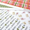 Impronte d'Autore Merry & Bright Paper Pad 30x30cm