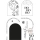 Florileges Clear Stamp ÉTIQUETTES ARCHES