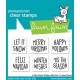 LAWN FAWN Little Snow Globe Add-On Clear Stamp