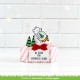 LAWN FAWN Little Snow Globe BEAR Clear Stamp