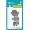 LAWN FAWN Reveal Wheel Little Snow Globe: DOG Add-On Cuts