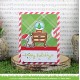 LAWN FAWN Little Snow Globe DOG Clear Stamp