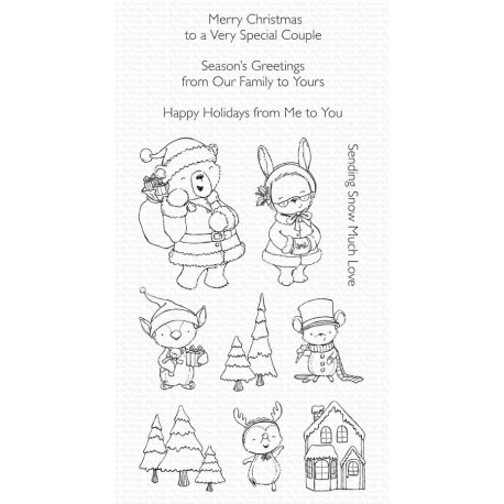 My Favorite Things Christmas Characters Clear Stamps