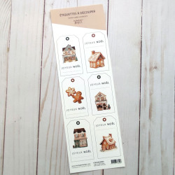Florileges TAGS ritagliabili HISTOIRES D'HIVER