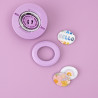 Button Press Insert Oval Small 45 mm We R Makers