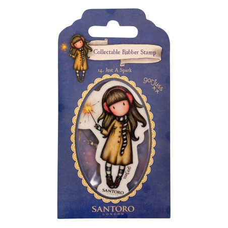 Gorjuss Collectable Rubber Stamp Just A Spark 14