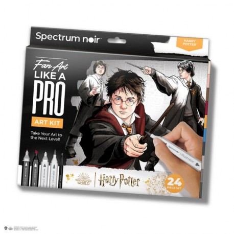 Spectrum Noir Fan-Art Like a Pro Art Kit Harry Potter 24pz