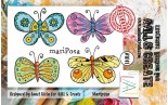 AALL & Create Stamp Set A7 1041 Mariposa