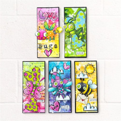 AALL & Create Stamp Set A7 1039 Buzzie Bugs