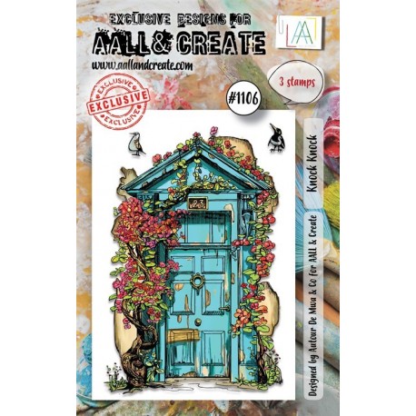 AALL & Create Stamp Set A7 1106 Knock Knock