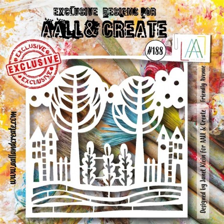 AALL & Create Stencil 188 Friendly Avenue