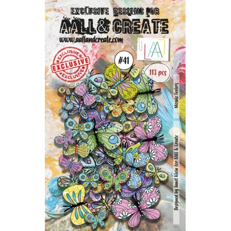 Aall & Create Ephemera Die-cuts Mosaic Feelers 41
