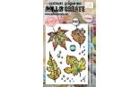 AALL & Create Stamp Set A6 1109 Crunched Leafdrop