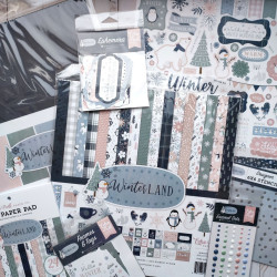 Echo Park Winterland Frames & Tags 34pz