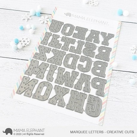 Mama Elephant MARQUEE LETTERS CREATIVE CUTS