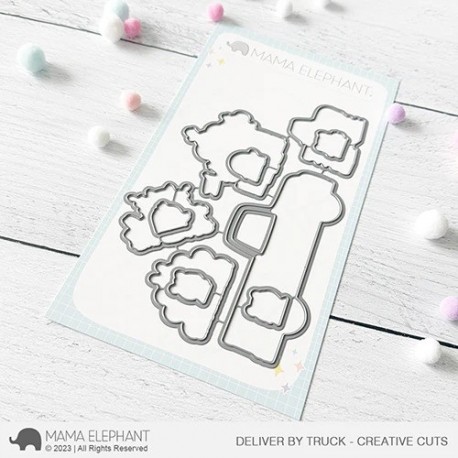 Mama Elephant DELIVER BY TRUCK CREATIVE CUTS