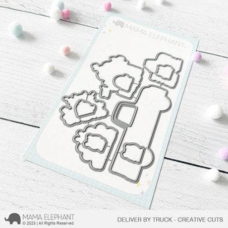 Mama Elephant DELIVER BY TRUCK CREATIVE CUTS