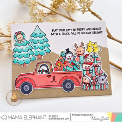 Mama Elephant DELIVER BY TRUCK CREATIVE CUTS