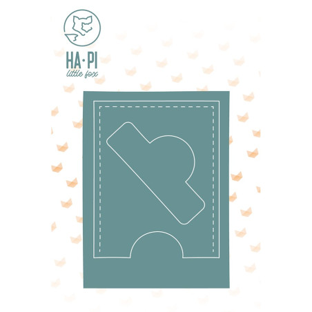 HA-PI Little Fox Magic Moments Pola et Onglet Die Set