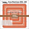 Crealies Crea-Nest-Lies XXL Dies No. 158 Squares With Rounded Corners Smooth