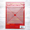 Crealies Crea-Nest-Lies XXL Dies No. 160 Squares With Rounded Corners And Stitchline