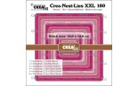 Crealies Crea-Nest-Lies XXL Dies No. 160 Squares With Rounded Corners And Stitchline