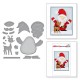 Stampendous by Spellbinders Santa Hugs Cutting Dies