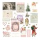 Prima Marketing Christmas Market Ephemera Festive 64pz FOIL