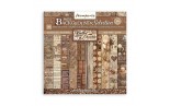 Stamperia Coffee and Chocolate MAXI Backgrounds Paper Pack 30x30cm