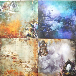 Alchemy of Art Legends of the Magic School Paper Collection Set 30x30cm 6fg