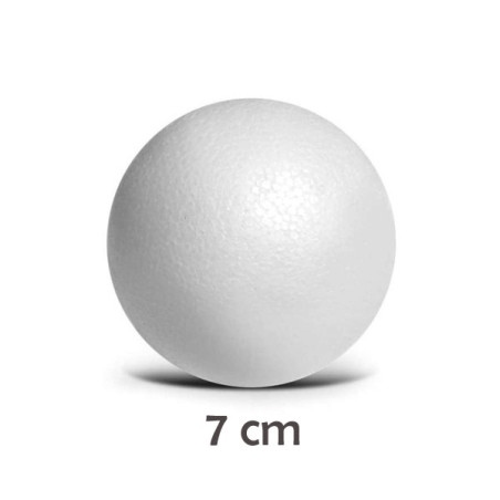 Palla in Polistirolo 7 cm